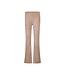 No Way Monday Velours broek bootcut taupe NWM