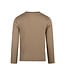 Koko Noko Longsleeve taupe met oker streep