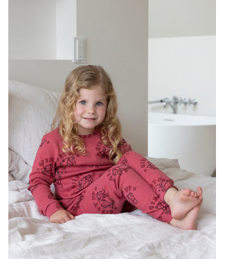 Feetje Premium Pyjama Howdy Holly Berry