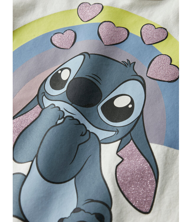 name it Longsleeve Stitch Happy ecru