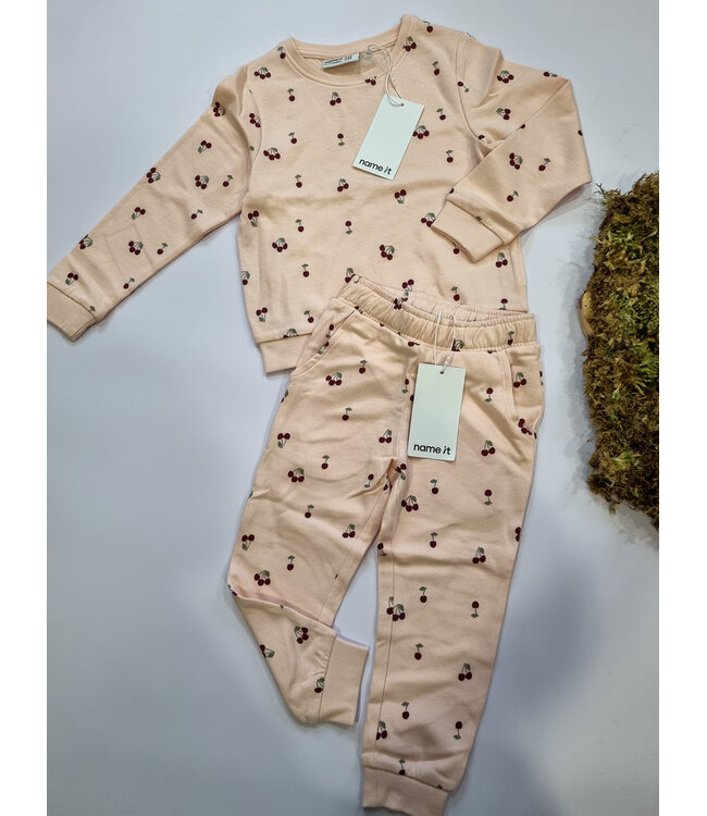 name it Jog broek roze kers