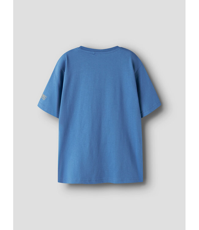 name it T-Shirt Boone Delftblauw Born to race