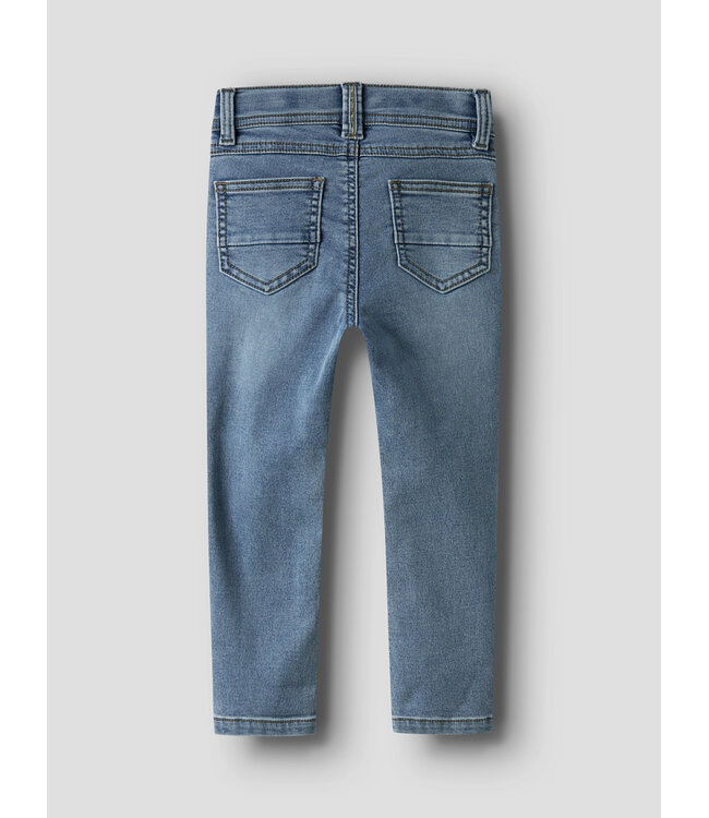 name it Silas Soft jeans Medium blue slim fit