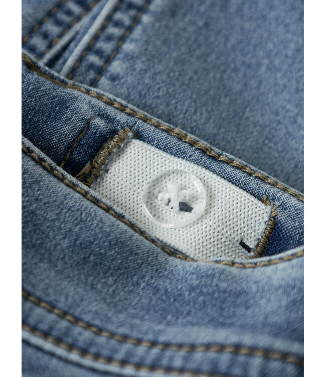 name it Silas Soft jeans Medium blue slim fit