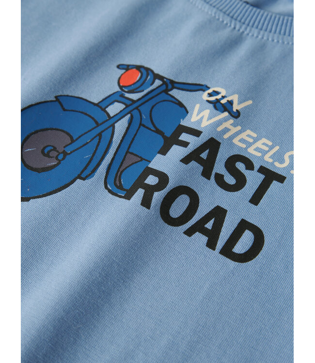 name it Longsleeve Brian blauw fast wheels