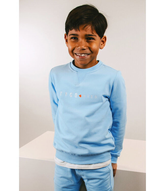 Tygo & Vito Sweater Embro Lichtblauw