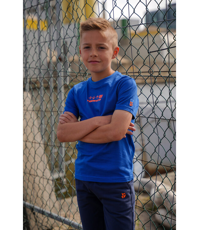 Tygo & Vito T-Shirt Tein Kobalt blauw