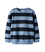 name it Sweater Bruce blauw gestreept
