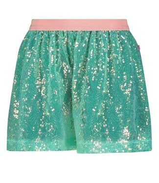 Jubel Pailetten rok Rolling Into spring groen