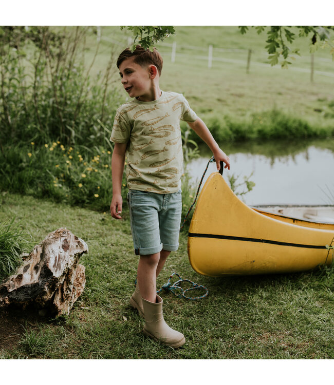 Koko Noko Jeans Short Blauw Loose fit