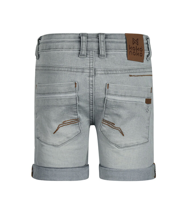 Koko Noko Jeans Short Loose fit grijs