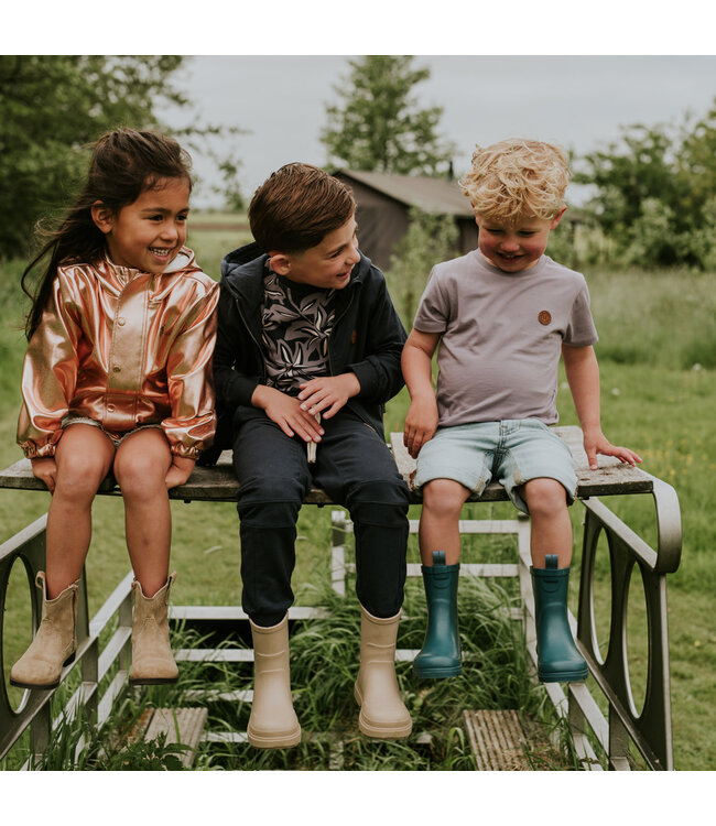 Koko Noko Sweater met rits donkerblauw Noah