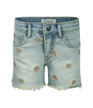 Koko Noko Jeans short blauw Emma madeliefjes
