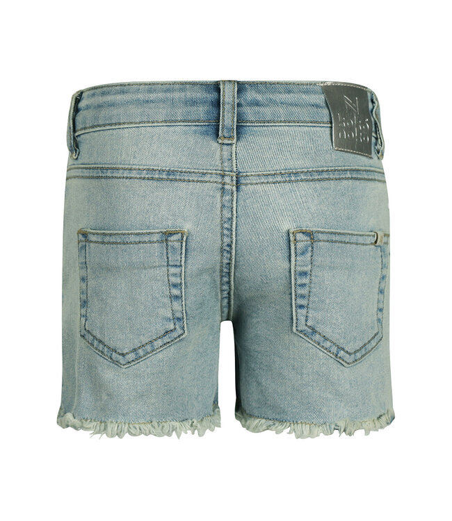 Koko Noko Jeans short blauw Emma madeliefjes