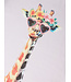 name it T-Shirt Giraffe Sunglass lavender