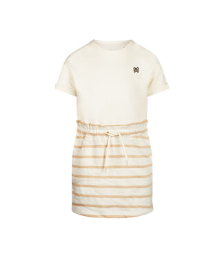 Koko Noko Jurk Ecru -Sand Hanne