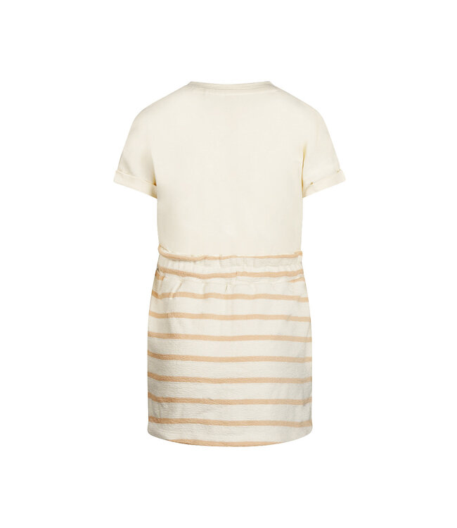 Koko Noko Jurk Ecru -Sand Hanne