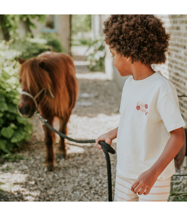 Koko Noko T-Shirt ecru terra logo