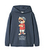name it Hoodie Dobs Blauw Bear