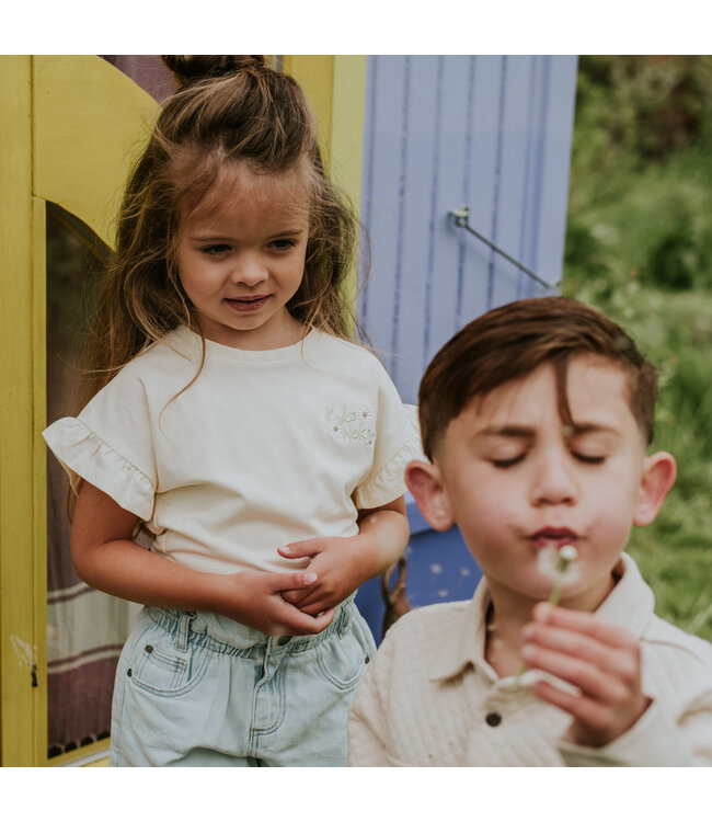 Koko Noko T-Shirt Ecru pistachio