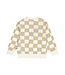Dirkje Sweater beige chess
