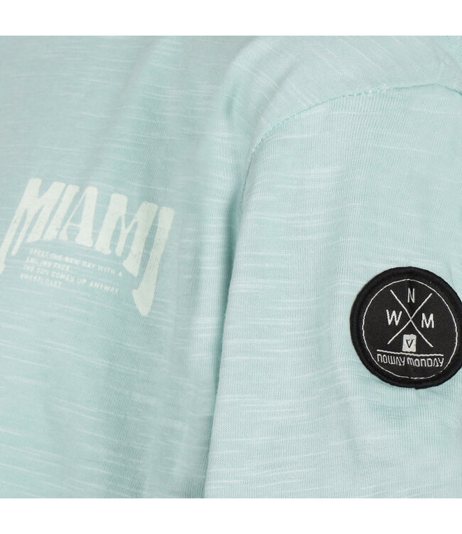 No Way Monday T-Shirt Ocean Miami