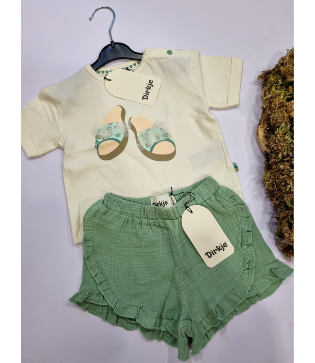 Dirkje Short Mint Aqua Aurelie