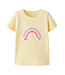 name it T-Shirt Geel Regenboog