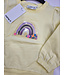 name it Sweater met regenboog geel