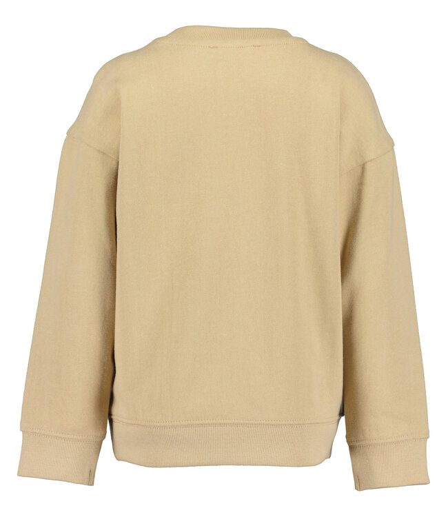 Blue Seven Sweater Beige geometric panter