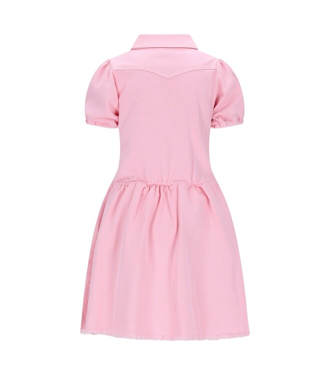 B-Nosy Denim Dress Candy pink