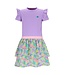 B-Nosy Jurk Flowers Dua lavendel