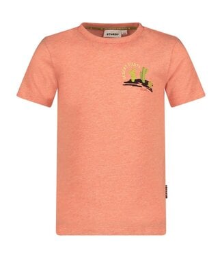 Sturdy T-Shirt Koraal melange Dessert Fiesta