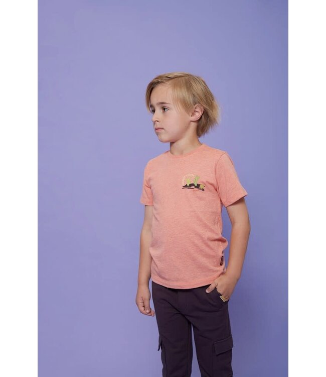 Sturdy T-Shirt Koraal melange Dessert Fiesta