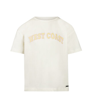 No Way Monday T-Shirt loose fit west coast ecru yello