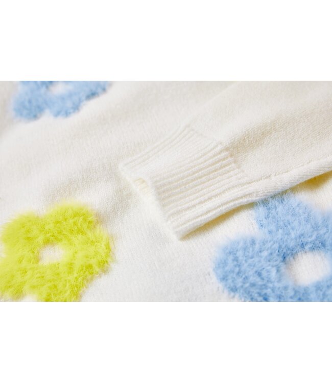 Someone Trui Becca ecru flower power