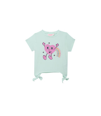 Someone T-Shirt mint Becca hartjes regenboog