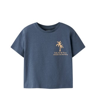 name it T-Shirt vintage blue salty like the ocean