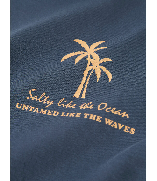 name it T-Shirt vintage blue salty like the ocean