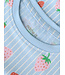 name it Jurk Vigga blauw gestreept strawberry