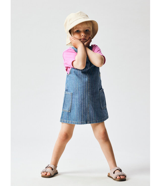 name it Jeans salopette gekleurde lijn