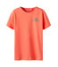 name it T-Shirt Finley Skull Peach