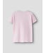 name it T-Shirt Roze strikjes schoenen