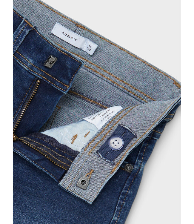 name it Silas jeans short medium blue