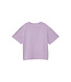 s.Oliver T-Shirt lila bloemetjes broderie