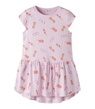 name it Jurk Vigga Roze zonnebrillen