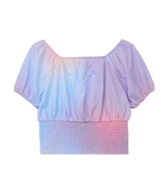 s.Oliver Top Dye kleur blauw Teens