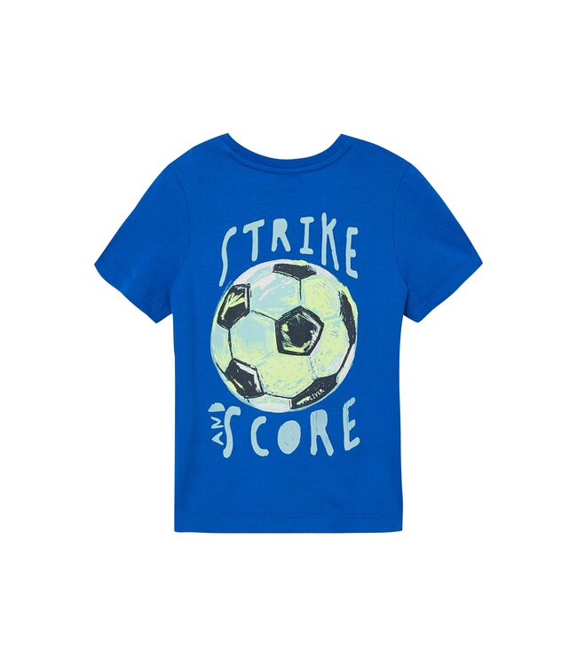 s.Oliver T-Shirt kobalt blauw score