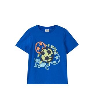 s.Oliver T-Shirt kobalt blauw no score