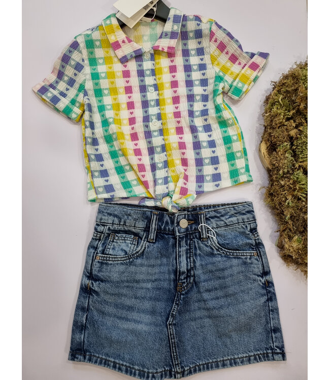 s.Oliver Fleurige blouse multi color